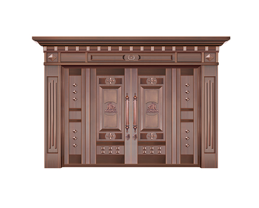 銅鋁復合銅門裝飾材料圖片